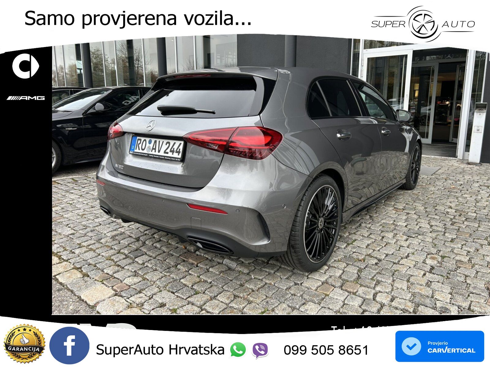 Mercedes-Benz A 180 7G-DCT LED+GR SJED+ACC