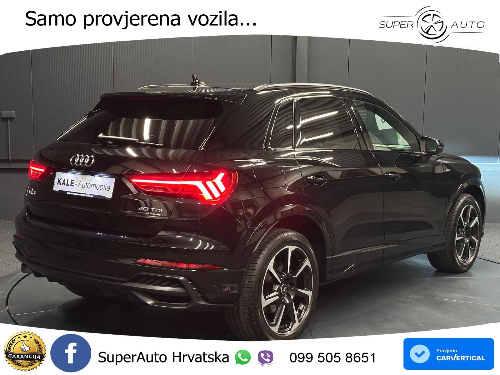 Audi Q3 40 TDI (200 KS) quattro S tronic S line