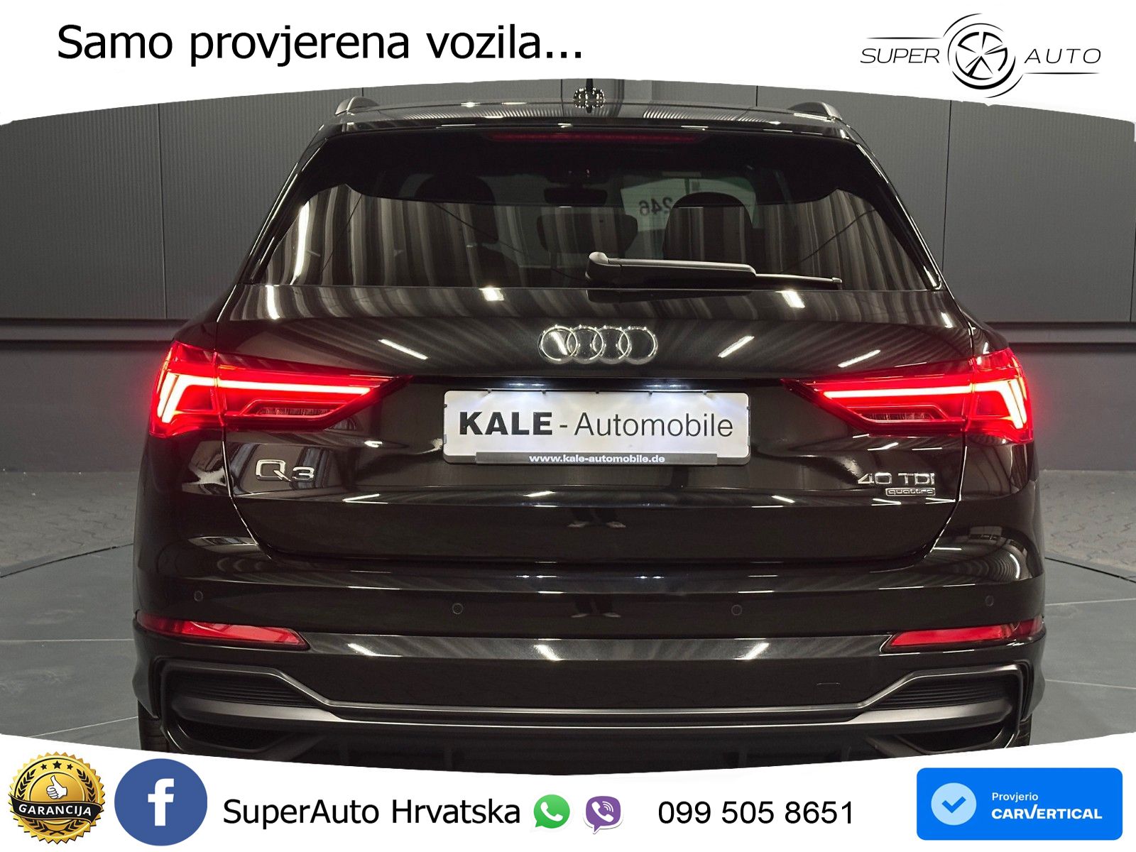 Audi Q3 40 TDI (200 KS) quattro S tronic S line