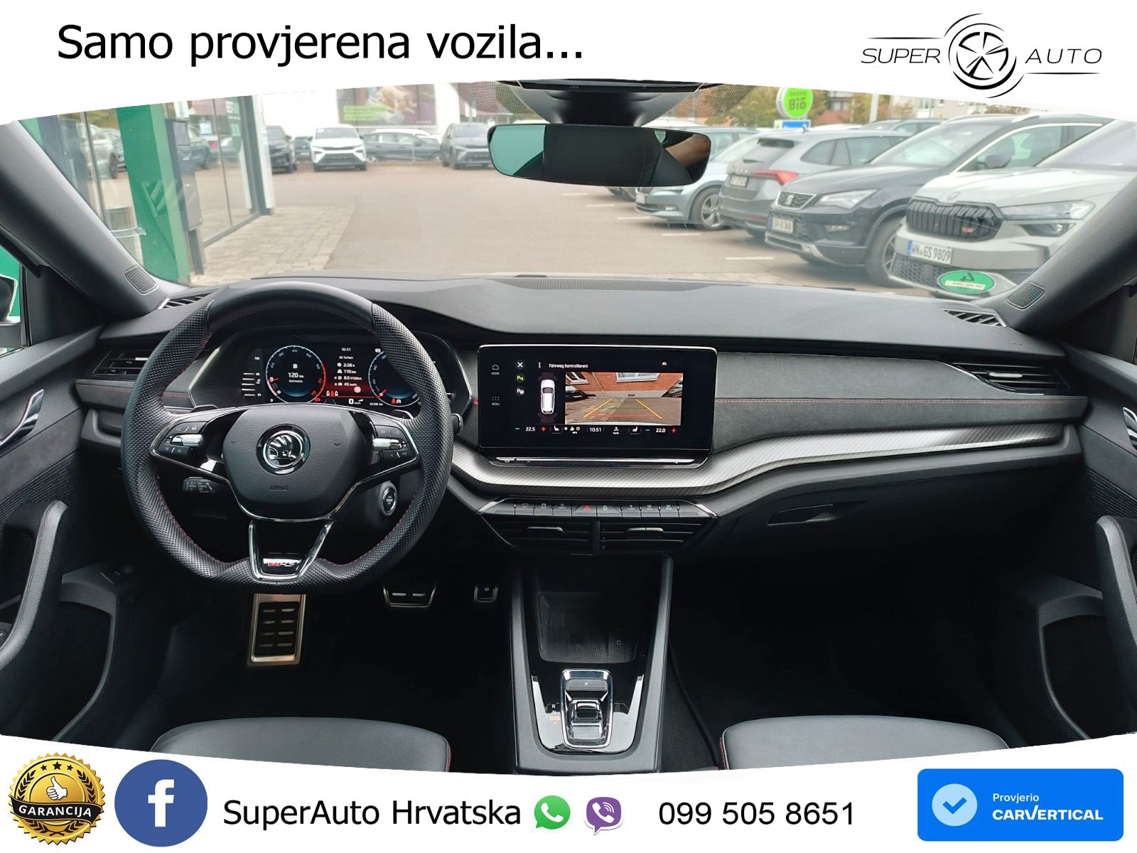 Škoda Octavia Combi RS 2.0 TSI (245 KS) DSG LED+GR SJED+ACC