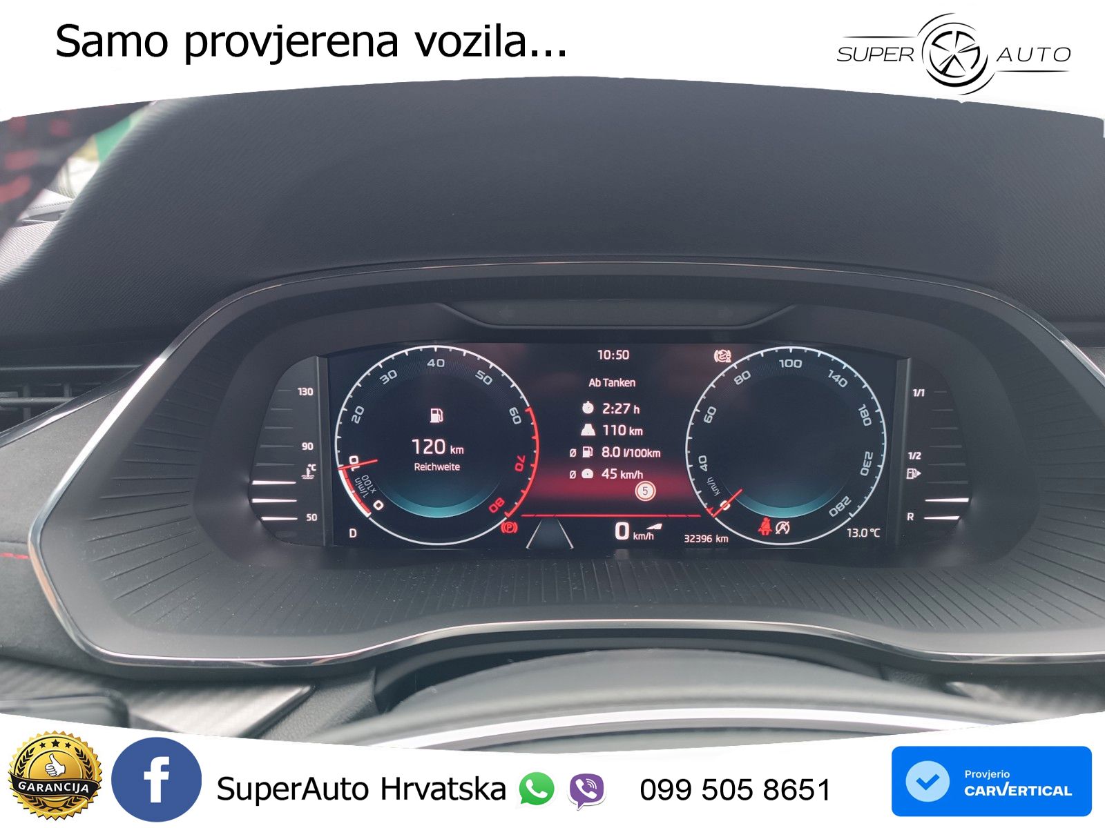 Škoda Octavia Combi RS 2.0 TSI (245 KS) DSG LED+GR SJED+ACC