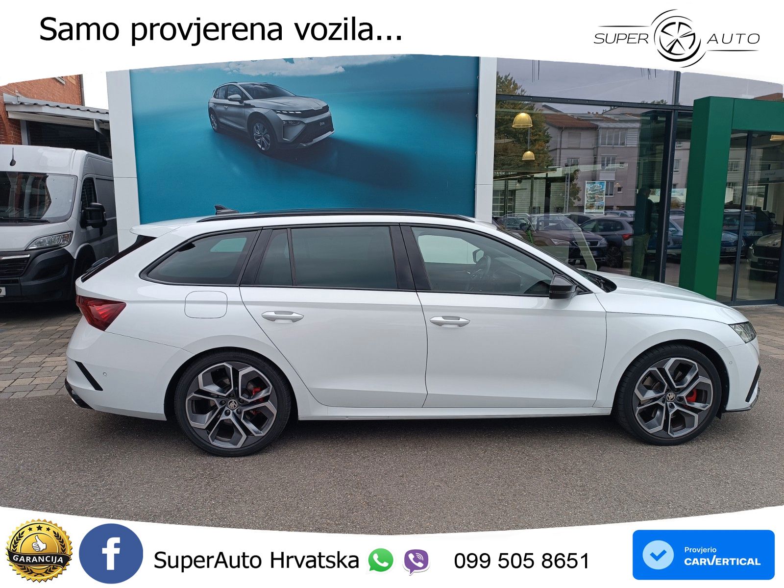 Škoda Octavia Combi RS 2.0 TSI (245 KS) DSG LED+GR SJED+ACC