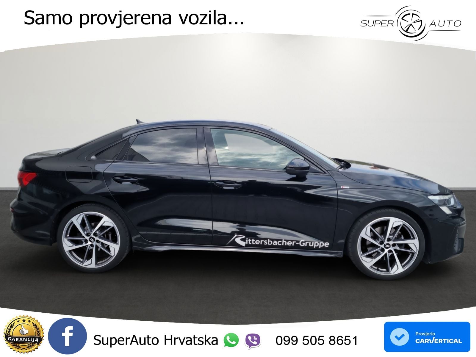 Audi A3 Limuzina 35 TFSI (150 KS) S tronic S line LED+GR SJED+ACC
