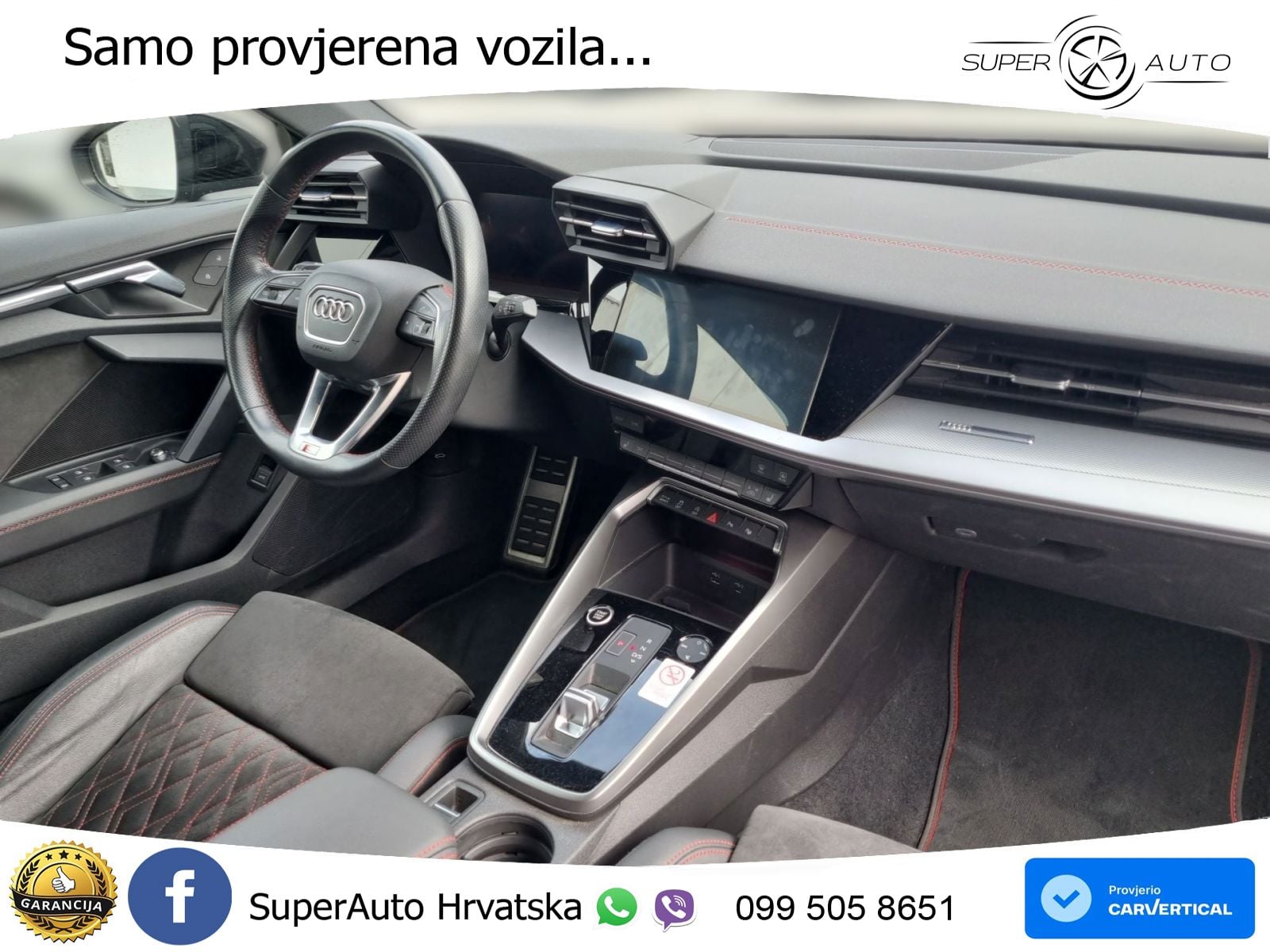 Audi A3 Limuzina 35 TFSI (150 KS) S tronic S line LED+GR SJED+ACC