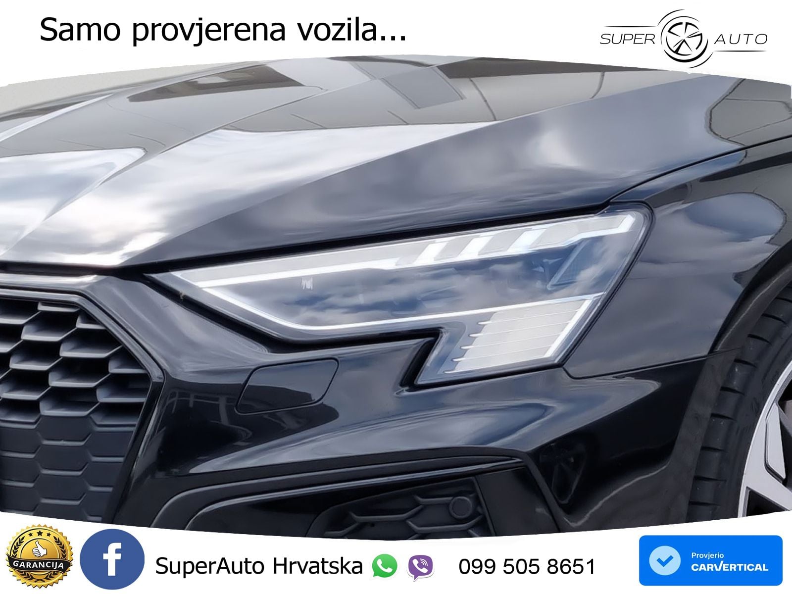 Audi A3 Limuzina 35 TFSI (150 KS) S tronic S line LED+GR SJED+ACC