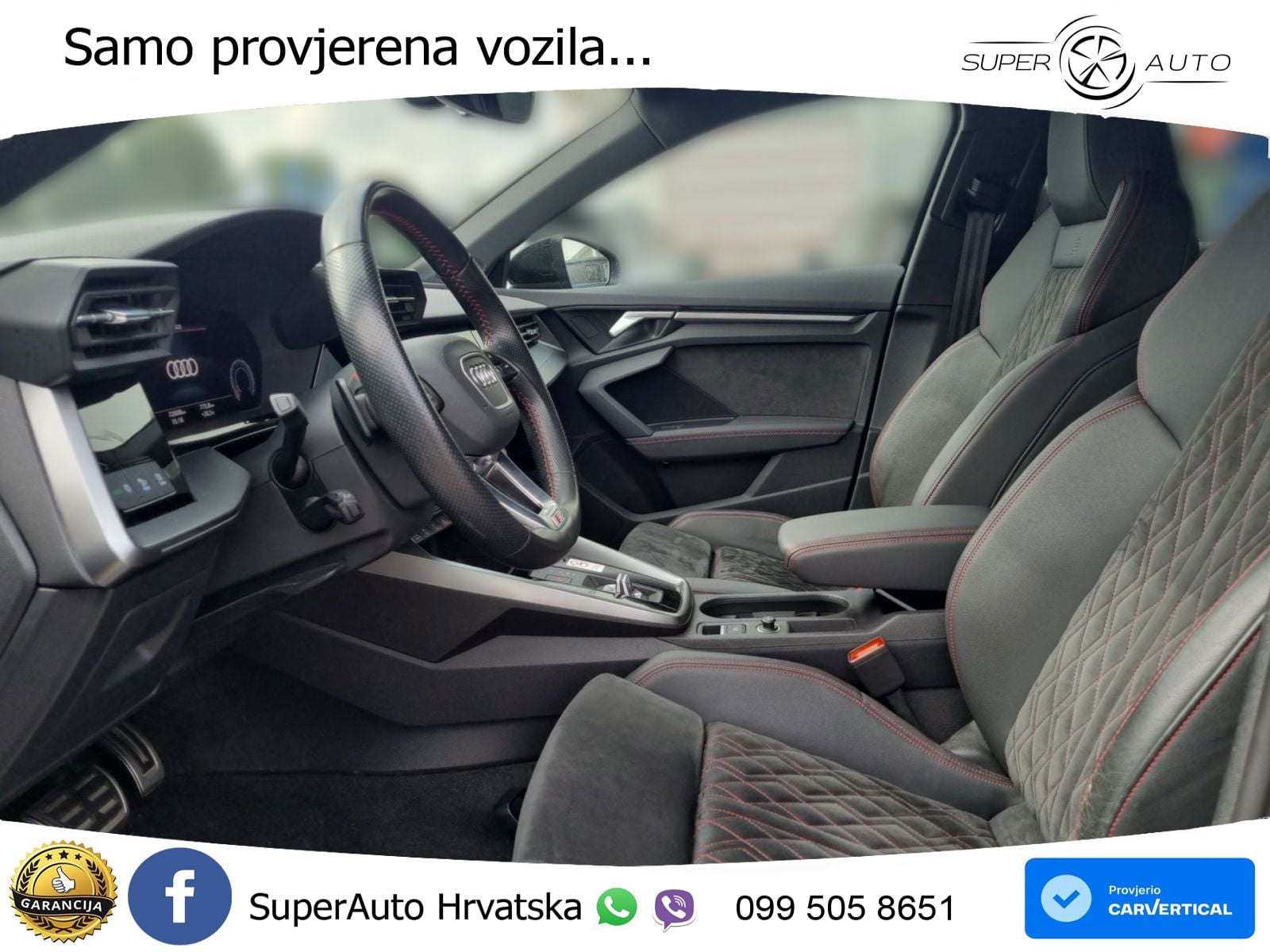 Audi A3 Limuzina 35 TFSI (150 KS) S tronic S line LED+GR SJED+ACC