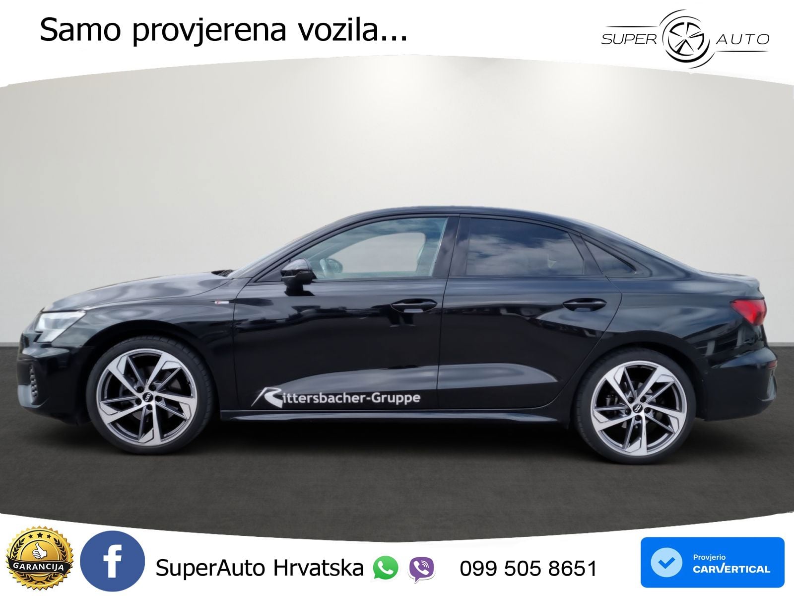 Audi A3 Limuzina 35 TFSI (150 KS) S tronic S line LED+GR SJED+ACC