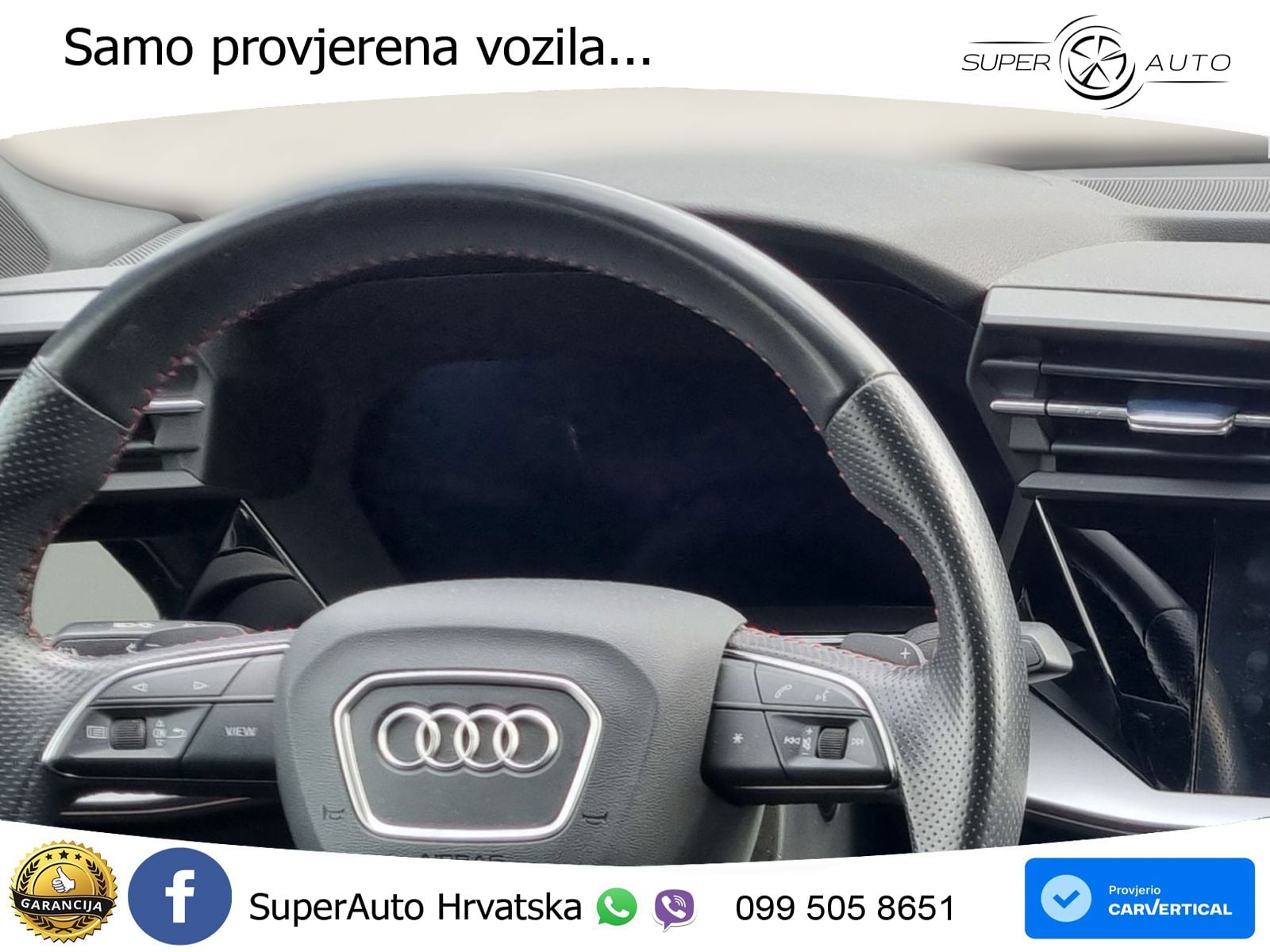 Audi A3 Limuzina 35 TFSI (150 KS) S tronic S line LED+GR SJED+ACC