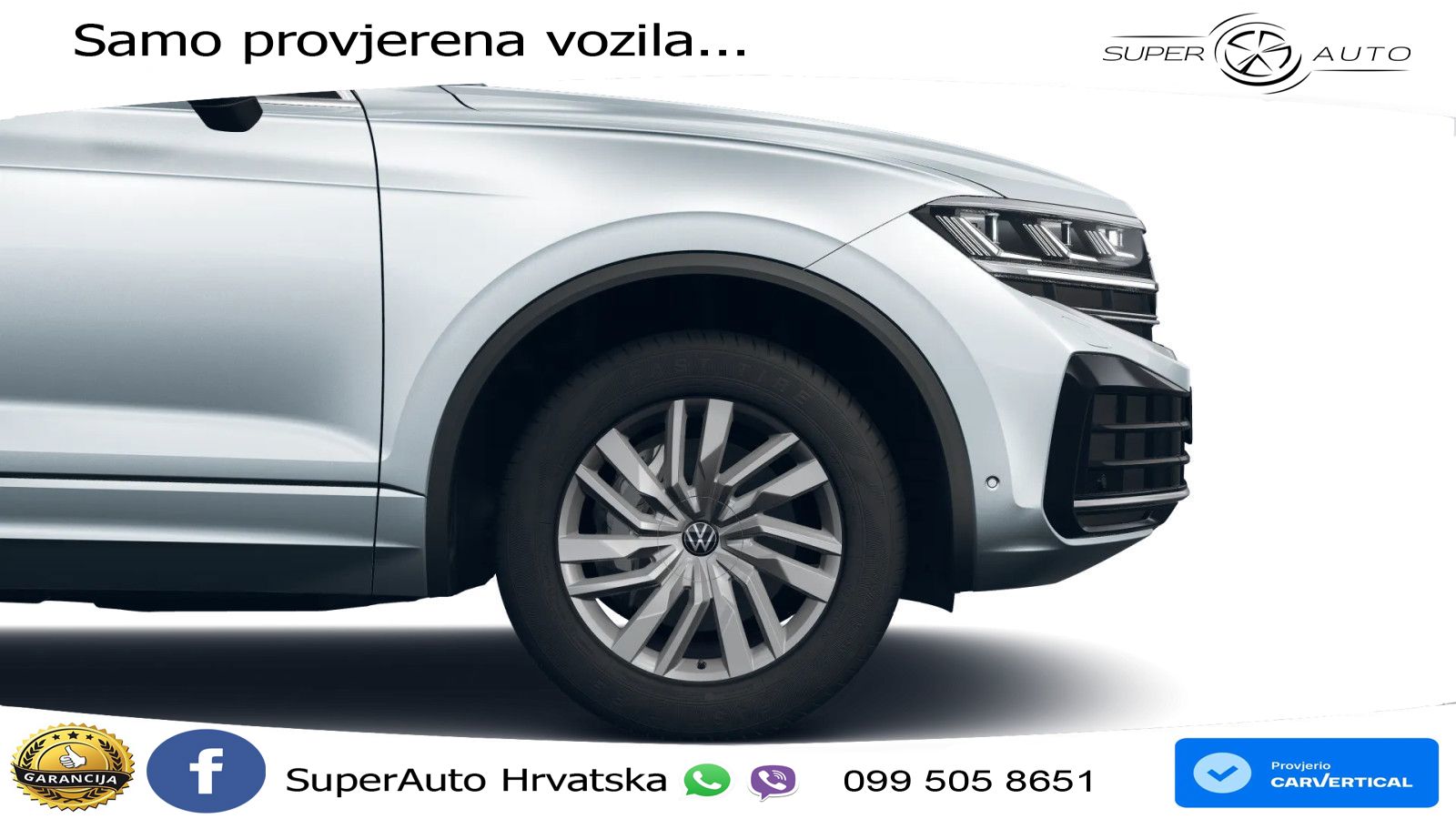 Volkswagen Touareg 3.0 V6 TDI (231 KS) 4MOTION Tiptronic ZRAČNI+ACC+GR SJED+KAM