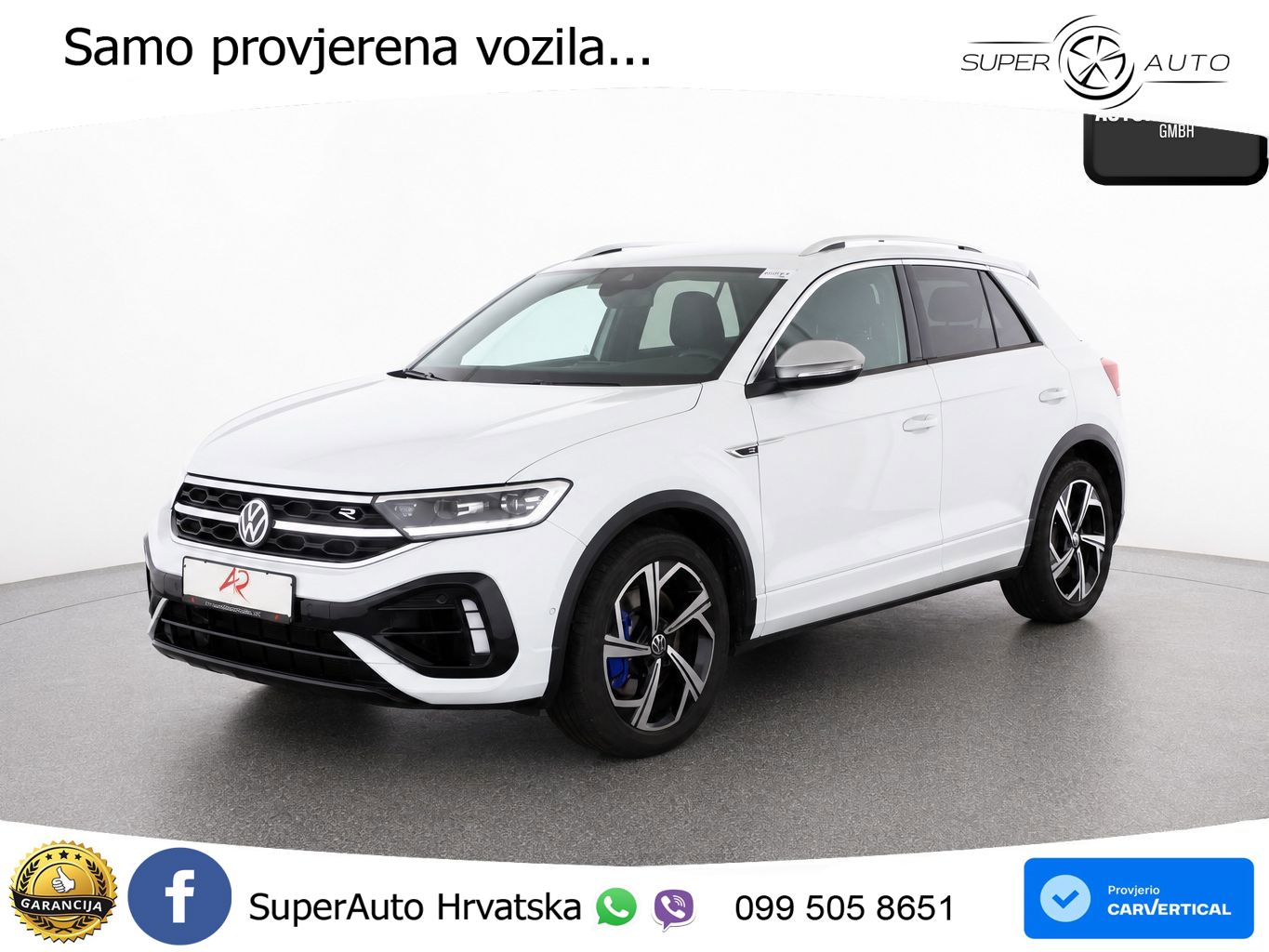Volkswagen T-Roc I R 2.0 TSI (300 KS) OPF 4M DSG MATRIX+GR SJED+KAM