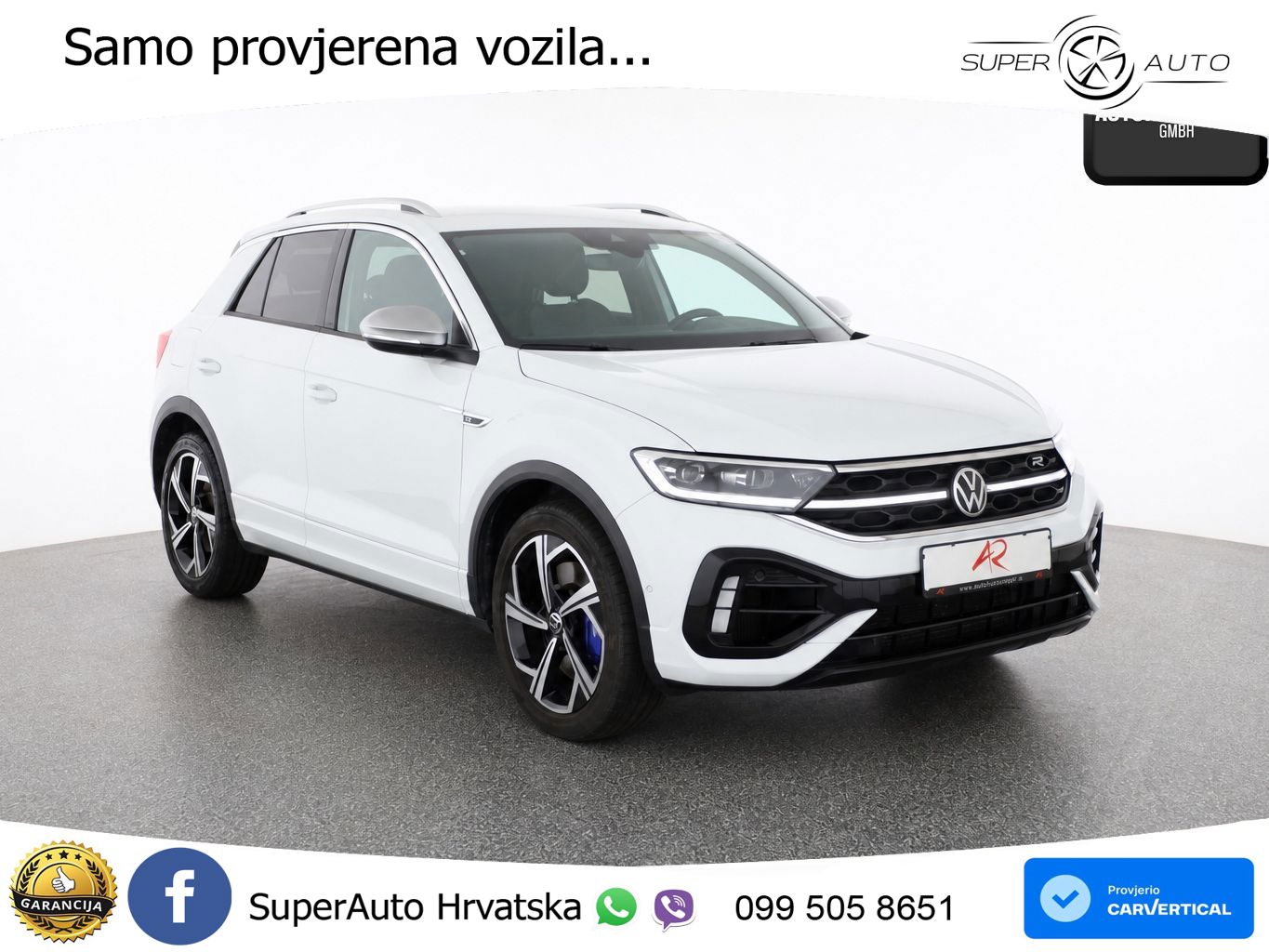 Volkswagen T-Roc I R 2.0 TSI (300 KS) OPF 4M DSG MATRIX+GR SJED+KAM