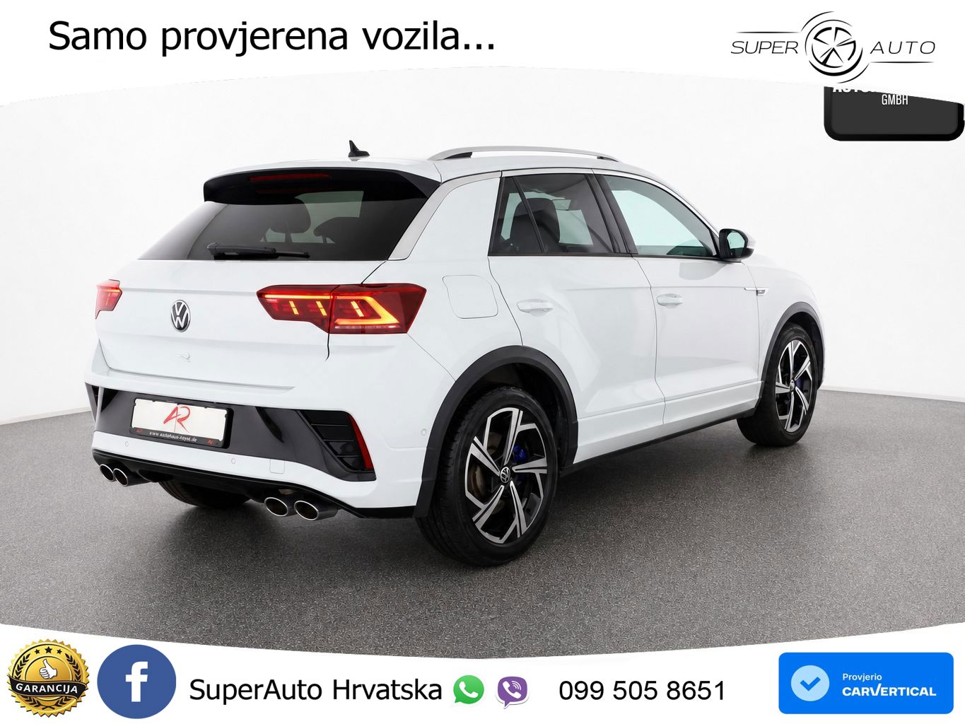 Volkswagen T-Roc I R 2.0 TSI (300 KS) OPF 4M DSG MATRIX+GR SJED+KAM