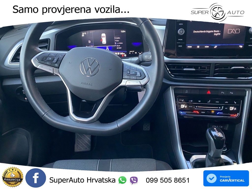 Volkswagen T-Roc 1.5 TSI (150 KS) DSG LED+GR SJED+ACC