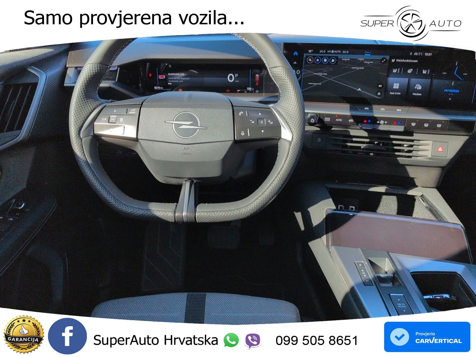 Opel Grandland 1.2 Turbo (145 KS) Hybrid eDCT GS LED+GR SJED+ACC