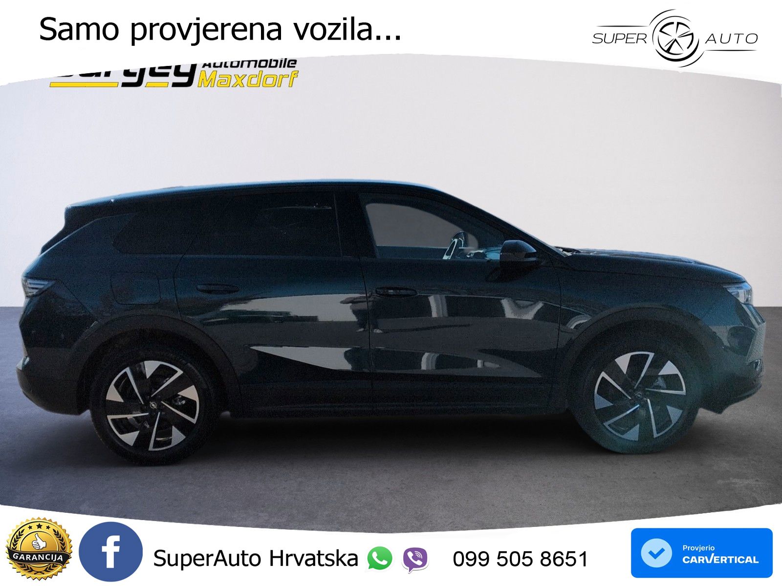 Opel Grandland 1.2 Turbo (145 KS) Hybrid eDCT GS LED+GR SJED+ACC