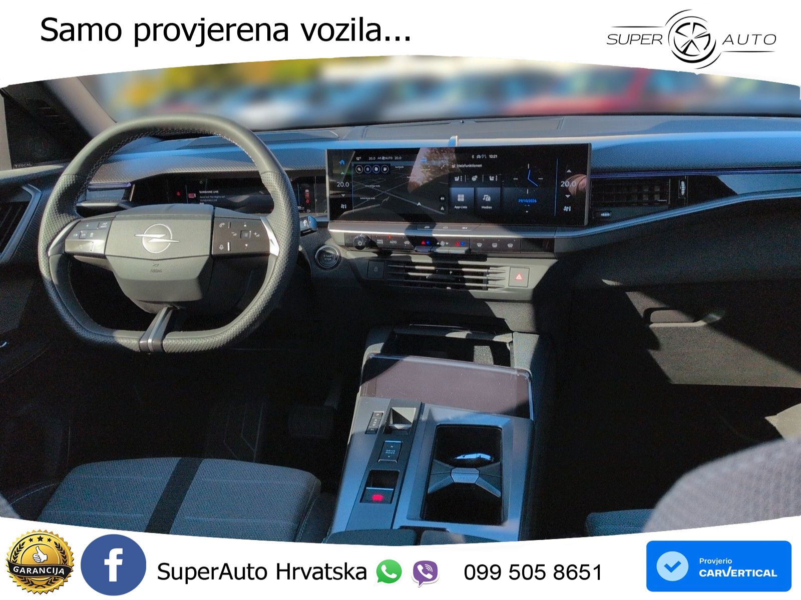 Opel Grandland 1.2 Turbo (145 KS) Hybrid eDCT GS LED+GR SJED+ACC