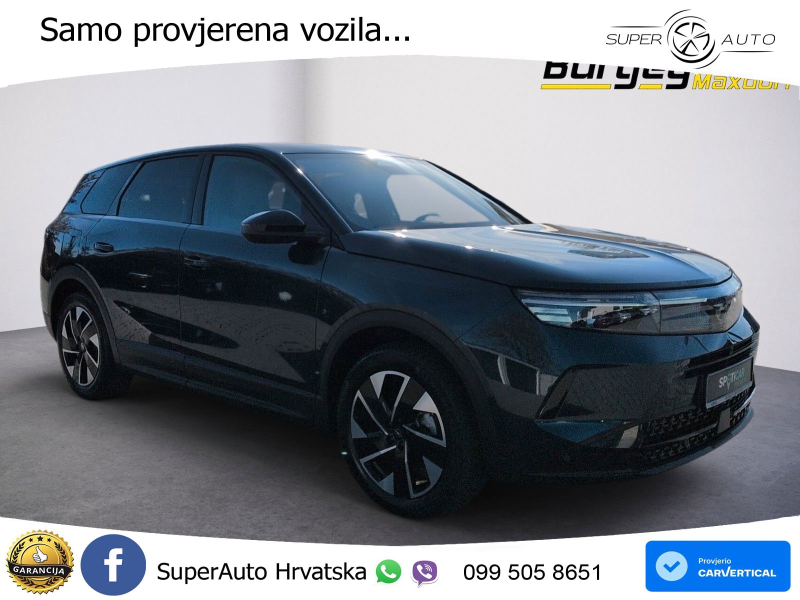 Opel Grandland 1.2 Turbo (145 KS) Hybrid eDCT GS LED+GR SJED+ACC