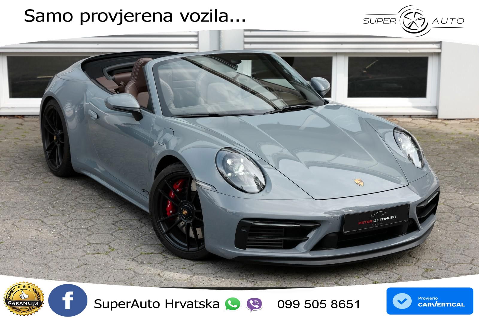 Porsche 911 Carrera 4 GTS Cabriolet 3.0 (480 KS) PDK