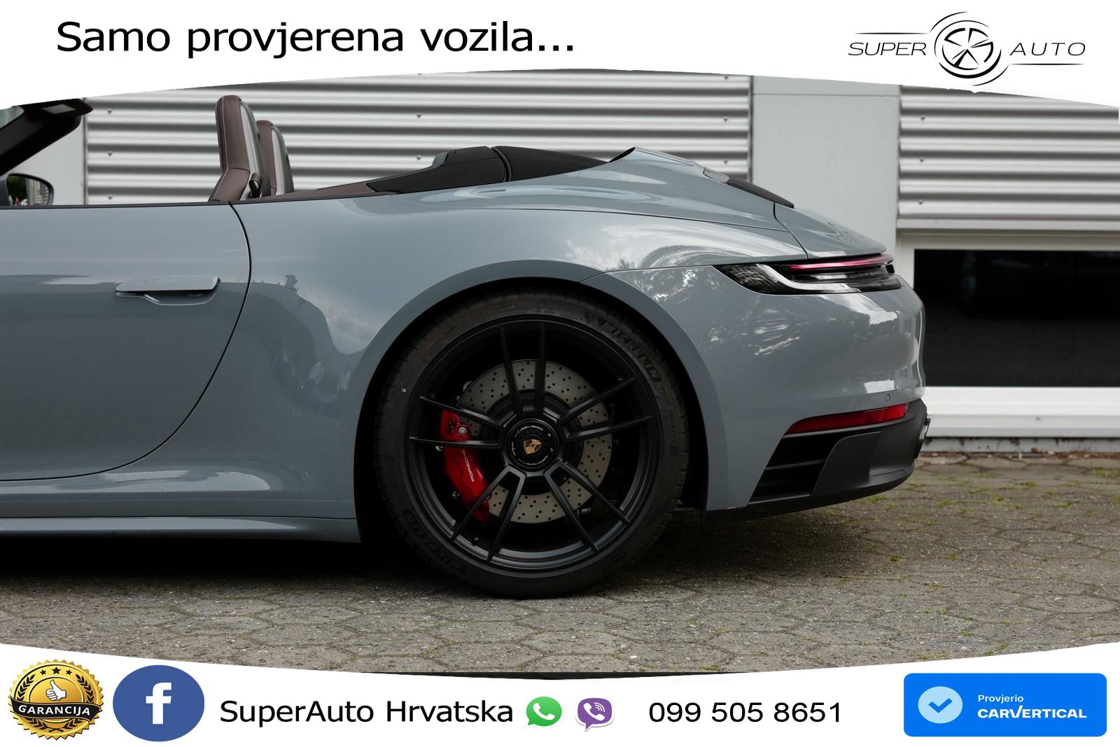 Porsche 911 Carrera 4 GTS Cabriolet 3.0 (480 KS) PDK