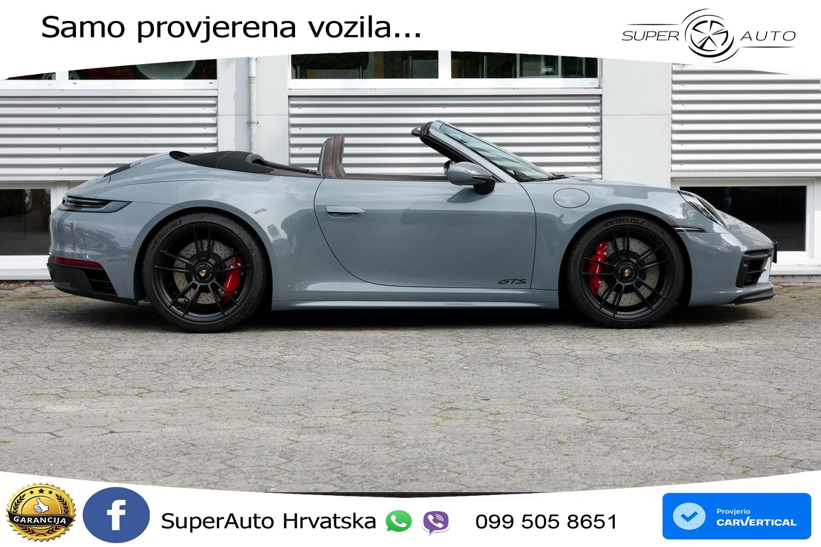 Porsche 911 Carrera 4 GTS Cabriolet 3.0 (480 KS) PDK