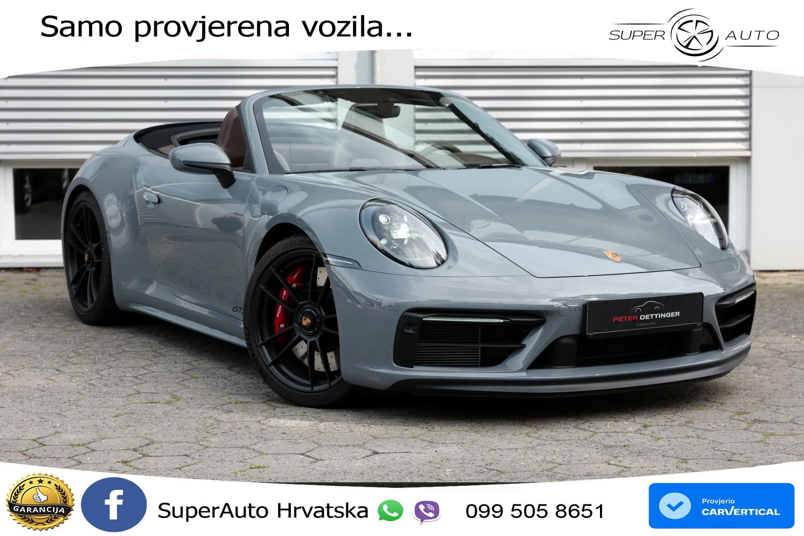 Porsche 911 Carrera 4 GTS Cabriolet 3.0 (480 KS) PDK