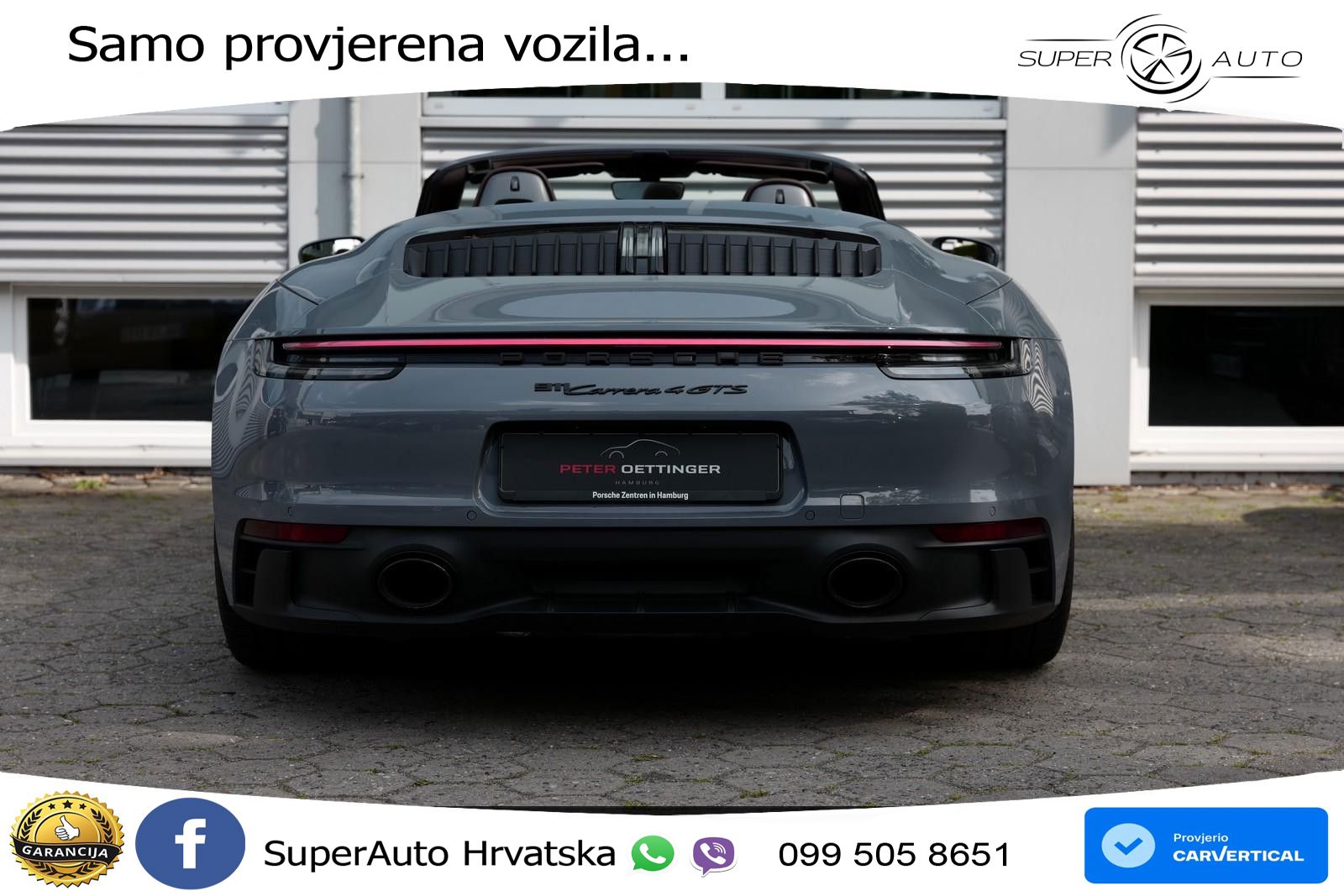 Porsche 911 Carrera 4 GTS Cabriolet 3.0 (480 KS) PDK