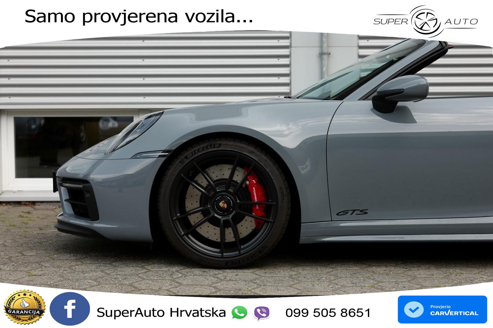 Porsche 911 Carrera 4 GTS Cabriolet 3.0 (480 KS) PDK