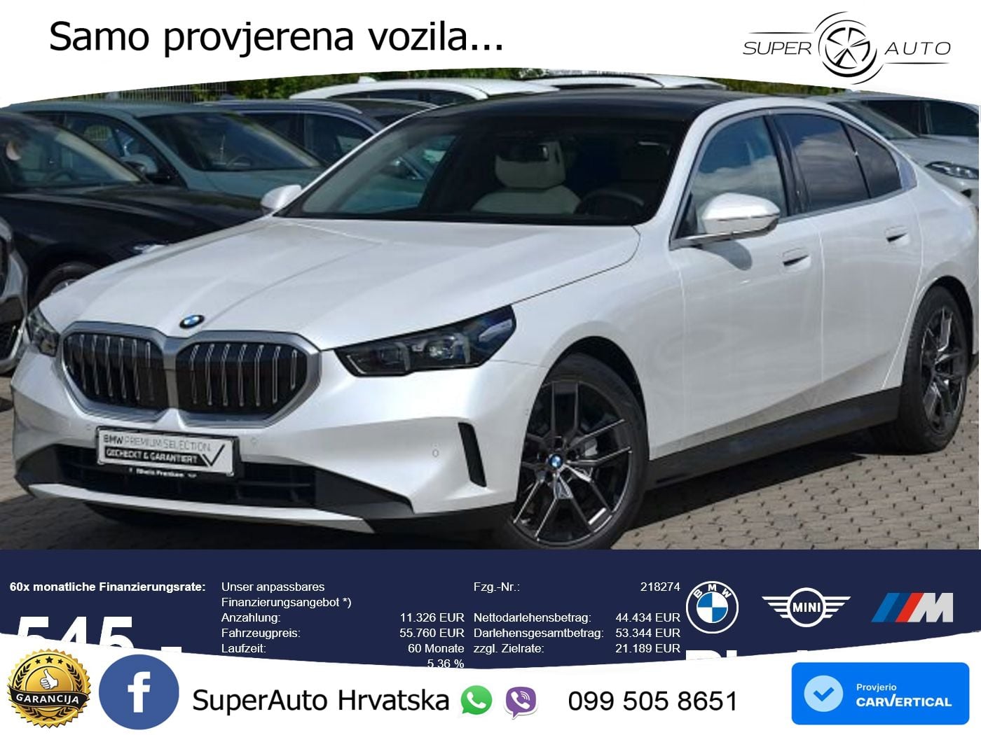 BMW 540d (303 KS) xDrive Steptronic LED+GR SJED+ACC