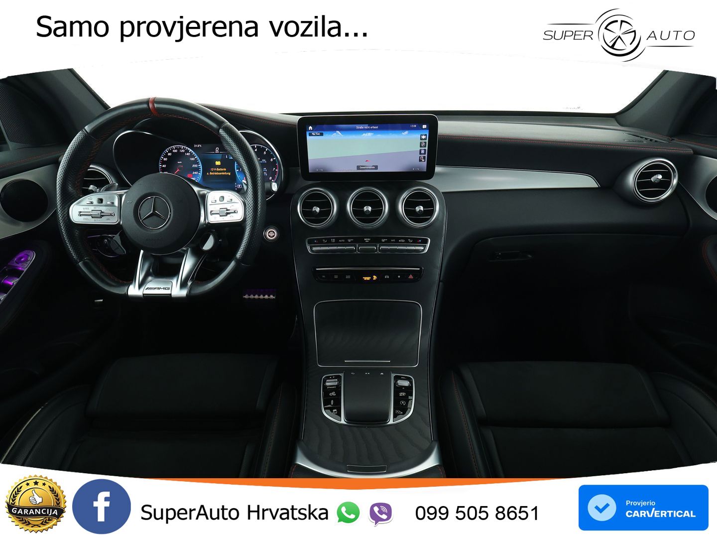 Mercedes AMG GLC 43 V6 (390 KS) 4MATIC TCT LED+GR SJED+ACC