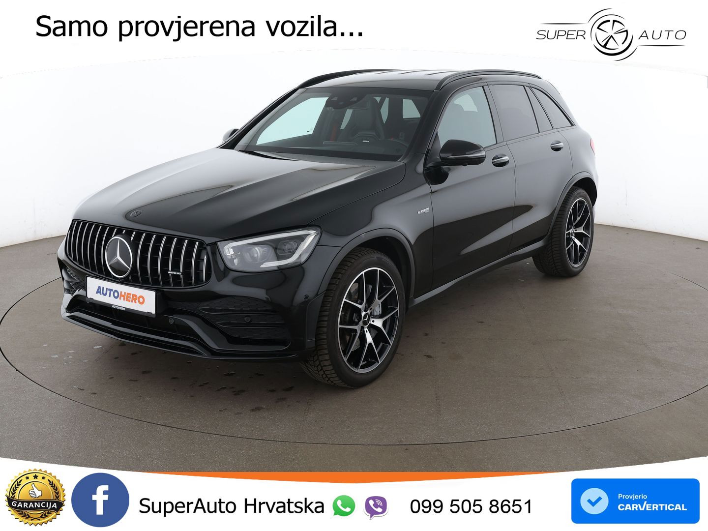 Mercedes AMG GLC 43 V6 (390 KS) 4MATIC TCT LED+GR SJED+ACC