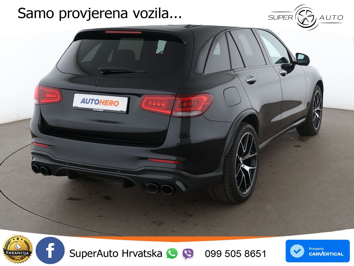 Mercedes AMG GLC 43 V6 (390 KS) 4MATIC TCT LED+GR SJED+ACC