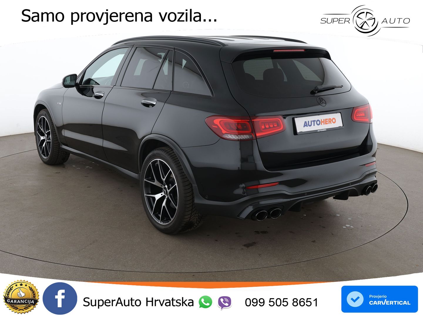 Mercedes AMG GLC 43 V6 (390 KS) 4MATIC TCT LED+GR SJED+ACC