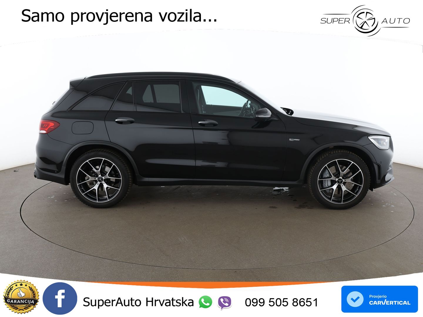 Mercedes AMG GLC 43 V6 (390 KS) 4MATIC TCT LED+GR SJED+ACC