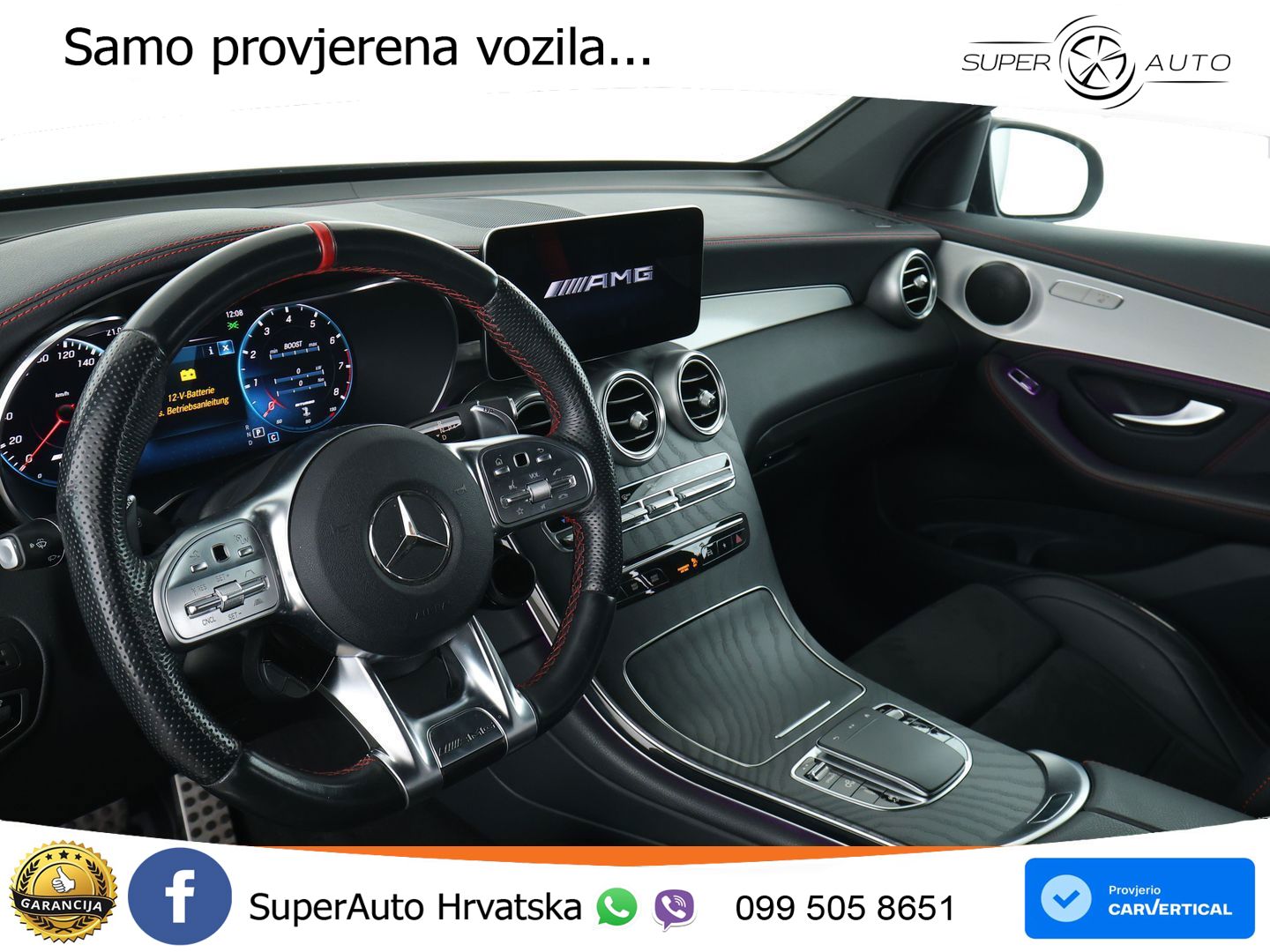Mercedes AMG GLC 43 V6 (390 KS) 4MATIC TCT LED+GR SJED+ACC