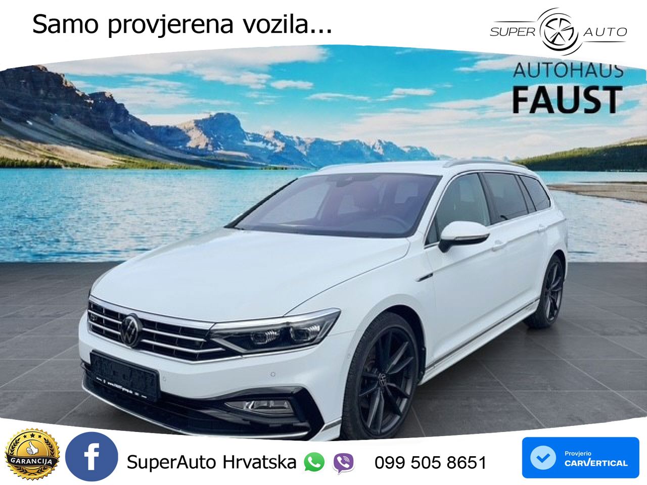 Volkswagen Passat Variant 2.0 TDI (200 KS) DSG R-Line LED+GR SJED+ACC