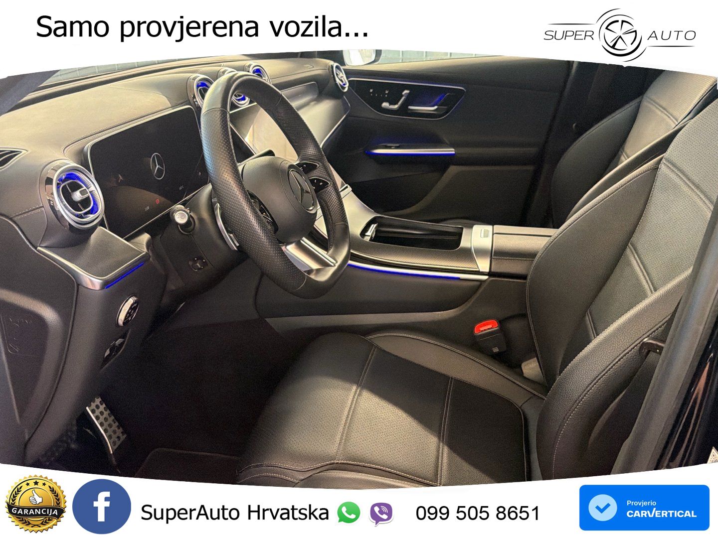 Mercedes GLC 300d (269 KS) 4MATIC 9G-TRONIC AMG ZRAČNI+ACC+GR SJED+360+PANO