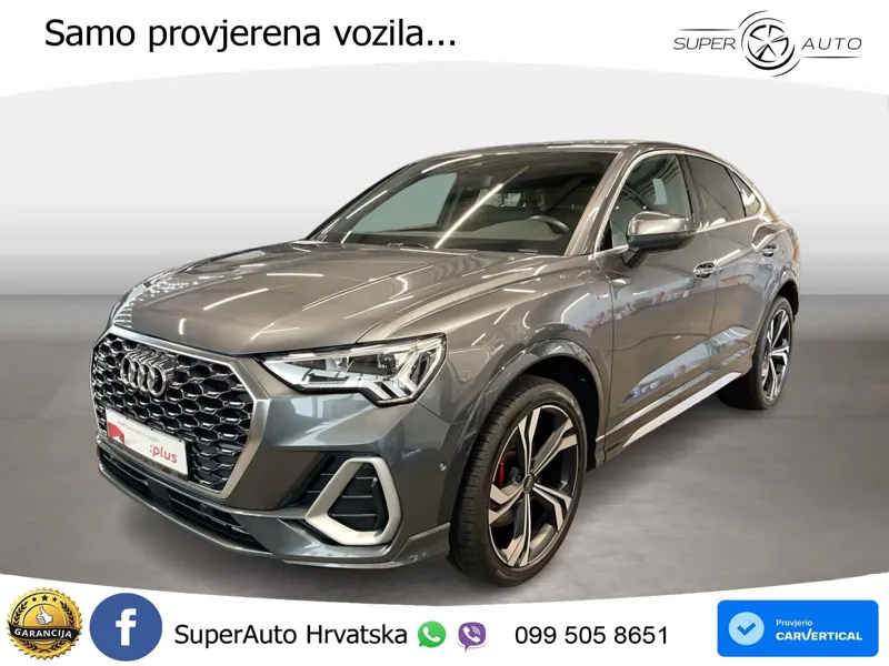 Audi Q3 II Sportback 45 TFSI (245 KS) quattro S tronic S line LED+GR SJED+ACC