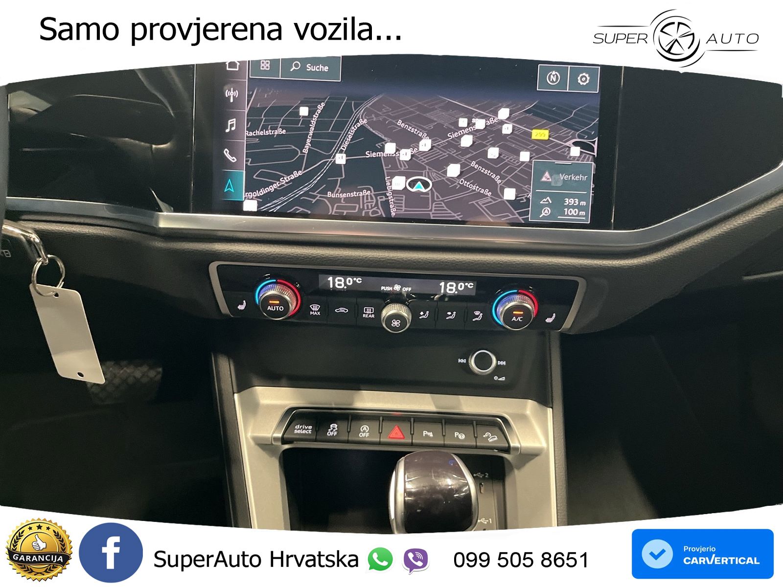 Audi Q3 II Sportback 45 TFSI (245 KS) quattro S tronic S line LED+GR SJED+ACC