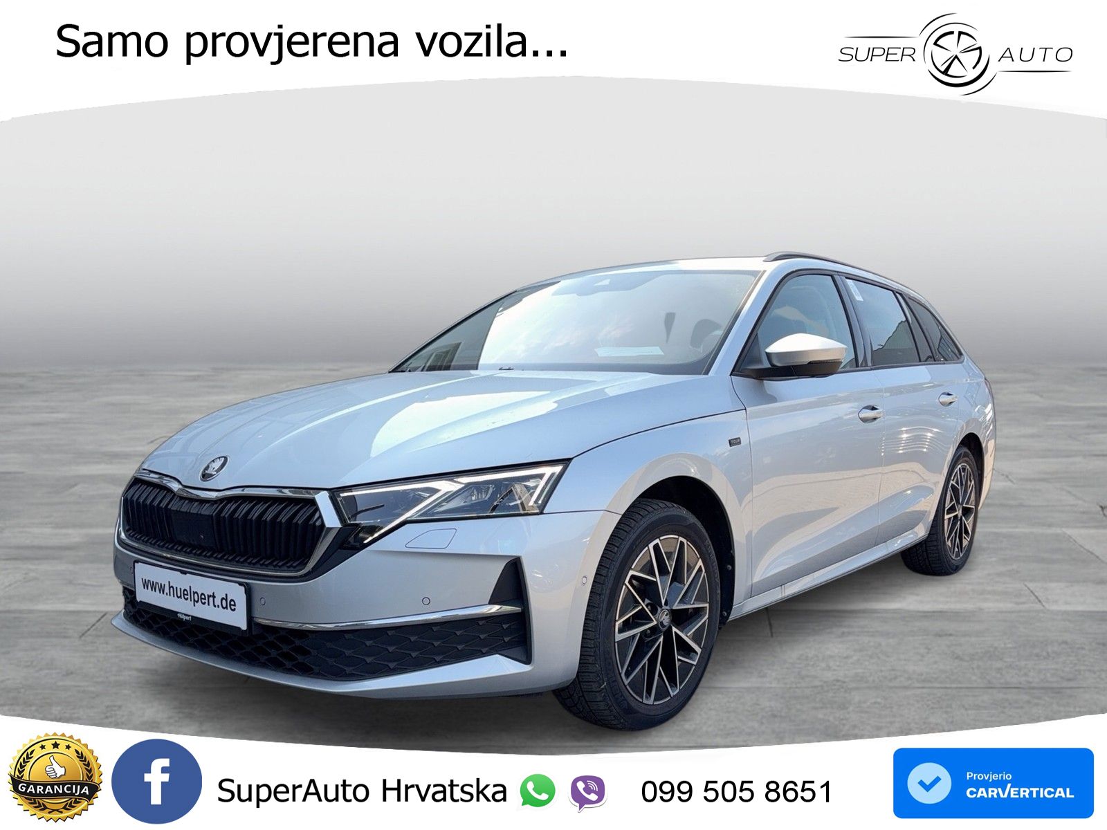 Škoda Octavia Combi 2.0 TDI (150 KS) DSG LED+GR SJED+ACC