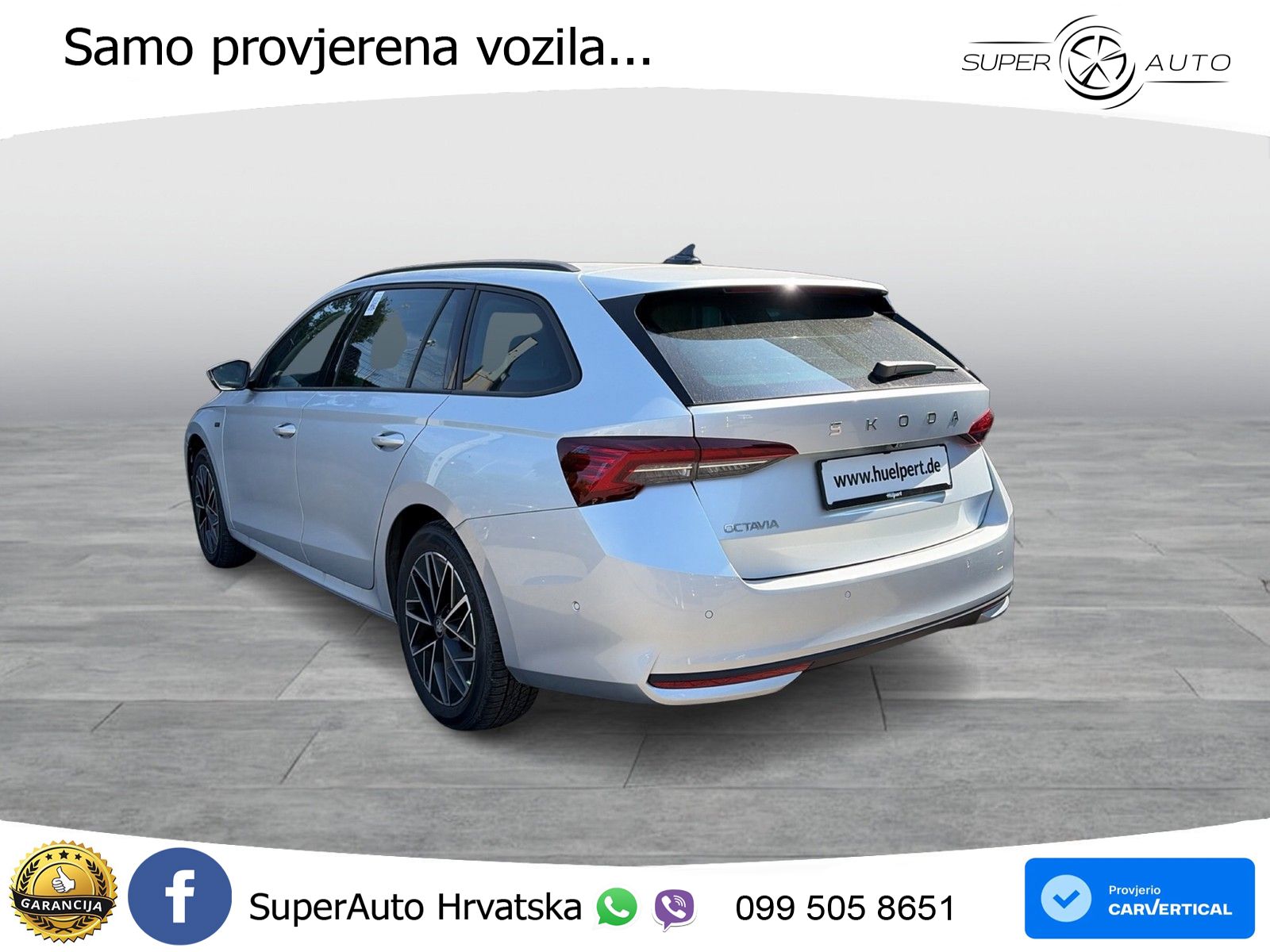 Škoda Octavia Combi 2.0 TDI (150 KS) DSG LED+GR SJED+ACC