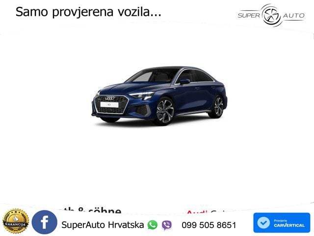 Audi A3 Limuzina 40 TFSI (190 KS) quattro S tronic S line