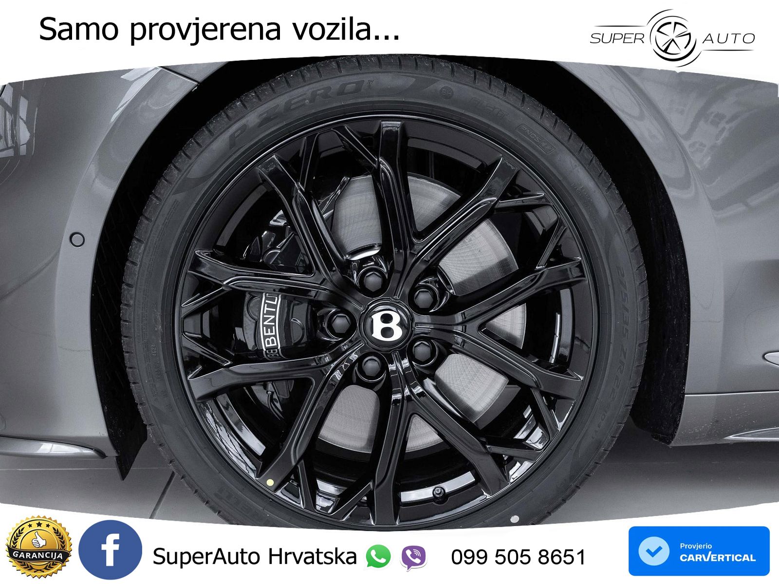 Bentley Continental GT IV 4.0 V8 TFSi (782 KS) AWD DCT ZRAČNI+ACC+GR SJED+360