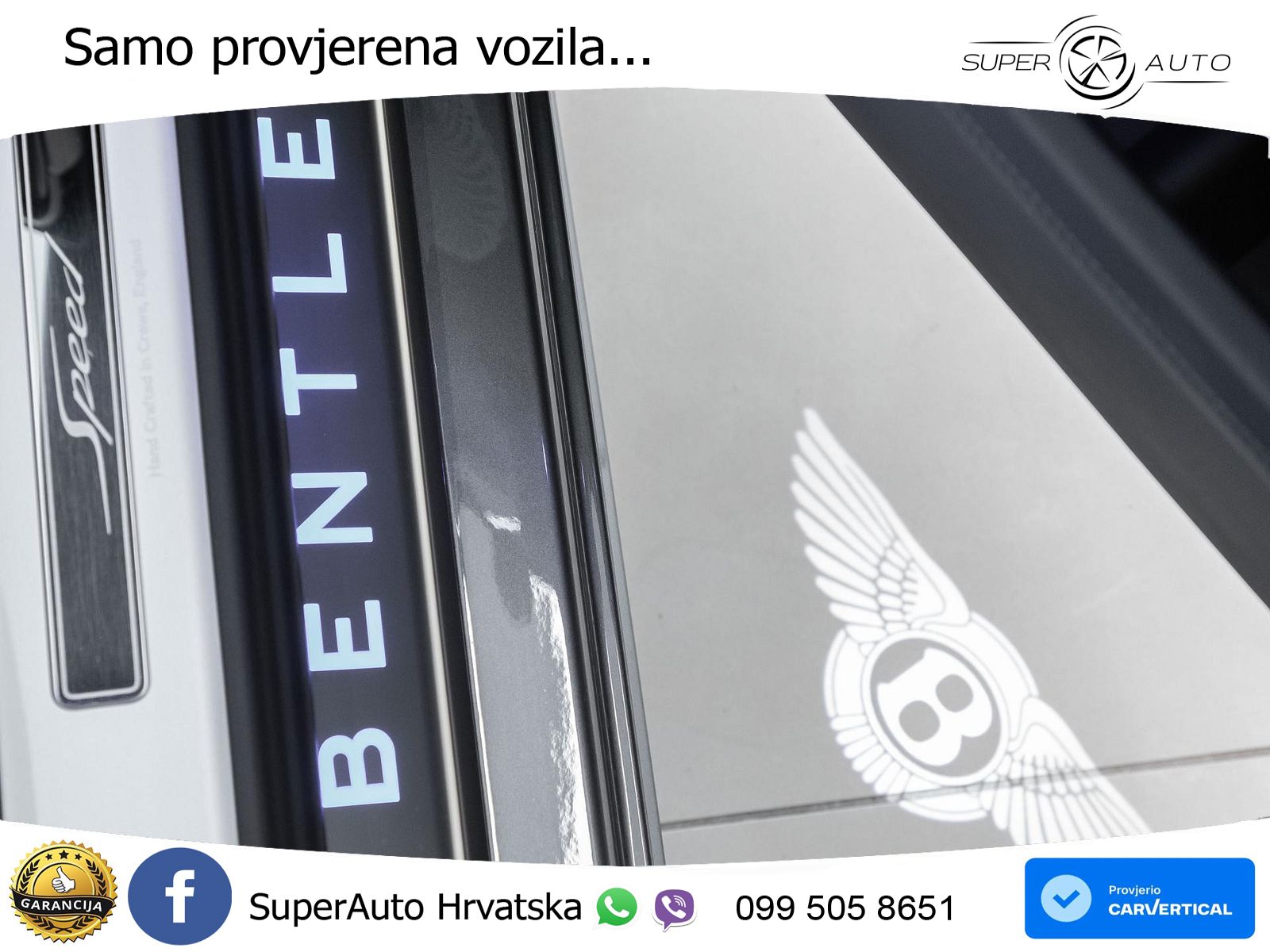 Bentley Continental GT IV 4.0 V8 TFSi (782 KS) AWD DCT ZRAČNI+ACC+GR SJED+360