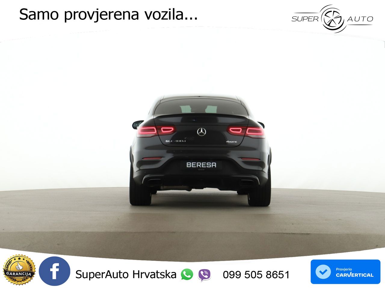 Mercedes GLC Coupe 400d (330 KS) 4MATIC 9G-TRONIC AMG LED+GR SJED+ACC