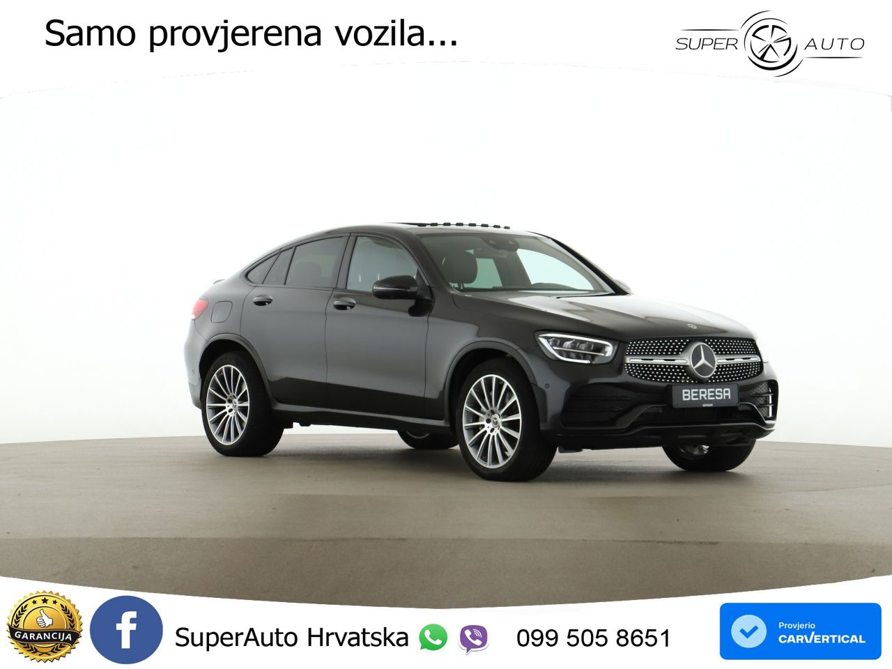 Mercedes GLC Coupe 400d (330 KS) 4MATIC 9G-TRONIC AMG LED+GR SJED+ACC