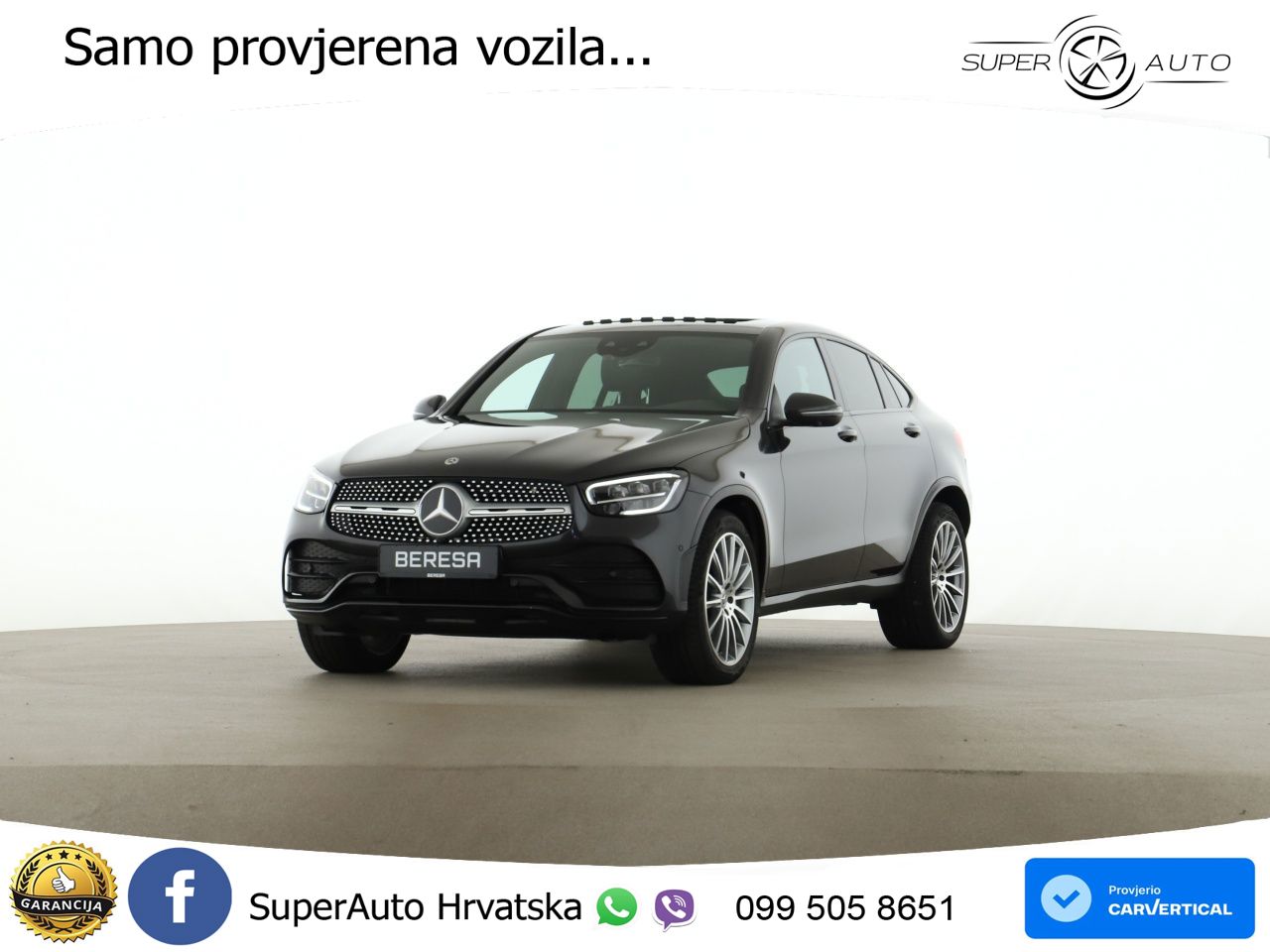 Mercedes GLC Coupe 400d (330 KS) 4MATIC 9G-TRONIC AMG LED+GR SJED+ACC