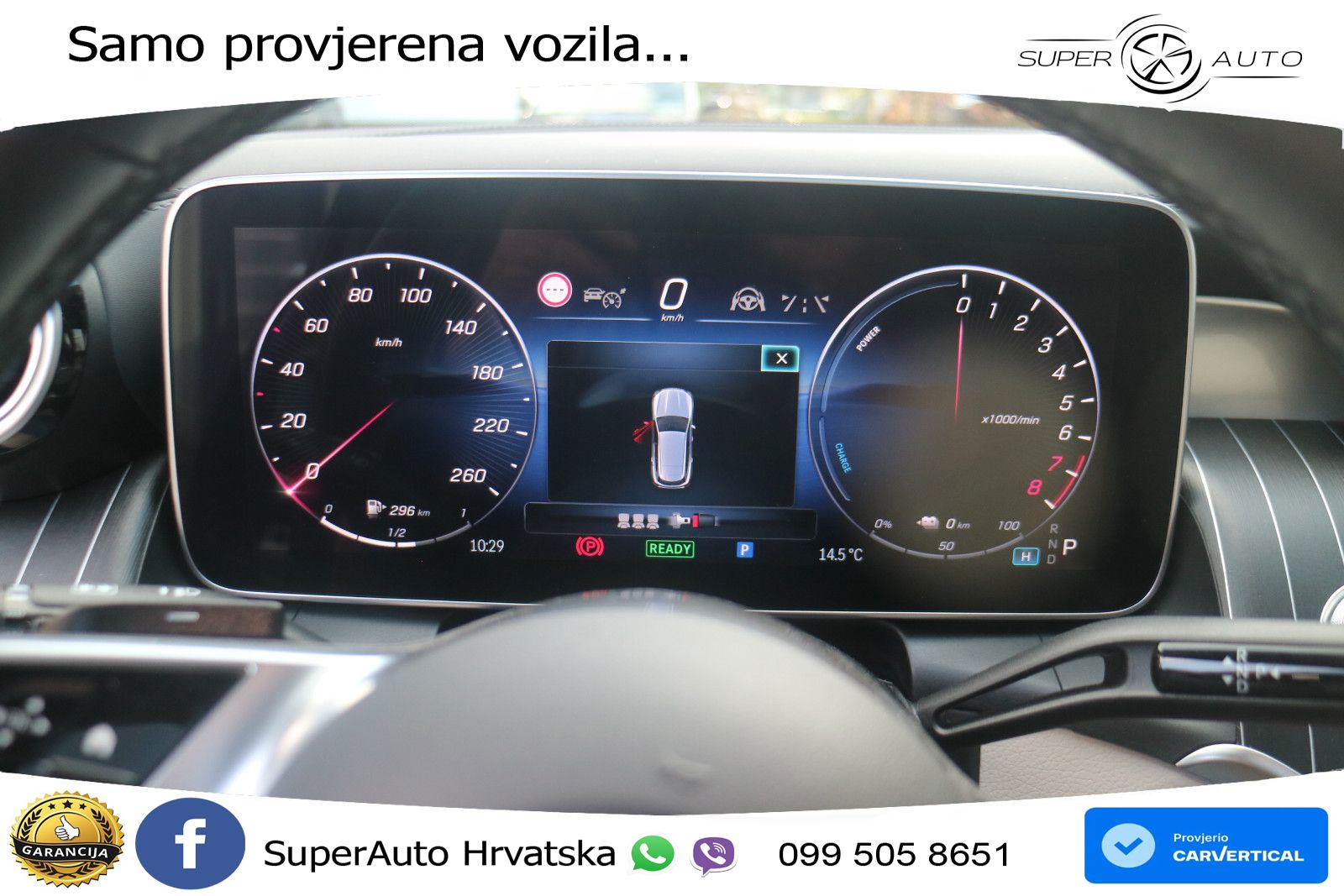 Mercedes GLC 400e (381 KS) 4MATIC 9G-TRONIC Avantgarde ZRAČNI+ACC+GR SJED+360+PANO
