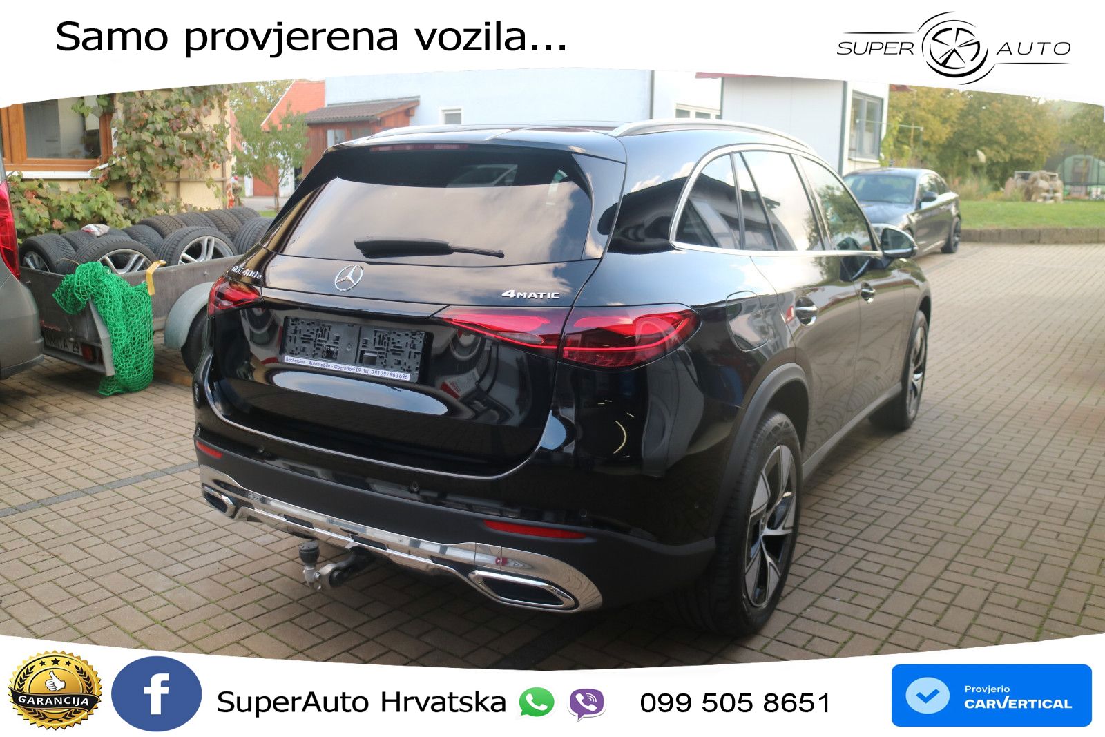 Mercedes GLC 400e (381 KS) 4MATIC 9G-TRONIC Avantgarde ZRAČNI+ACC+GR SJED+360+PANO