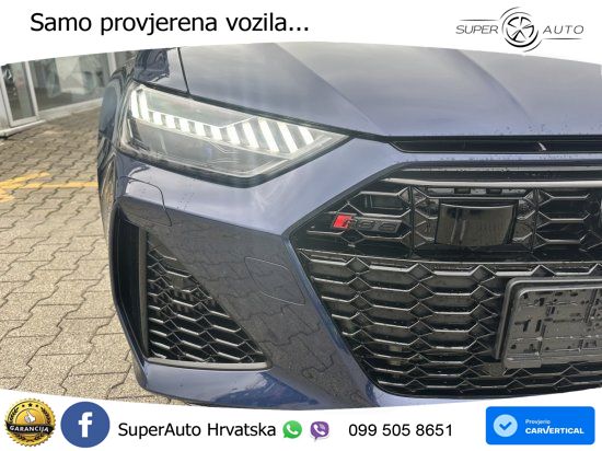 Audi RS6 Avant 4.0 TFSI V8 (600 KS) quattro Tiptronic ZRAČNI+ACC+GR SJED+KAM+PANO
