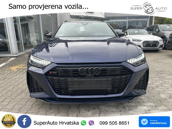Audi RS6 Avant 4.0 TFSI V8 (600 KS) quattro Tiptronic ZRAČNI+ACC+GR SJED+KAM+PANO